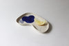 Abstract Pinched Dish - Cobalt