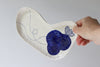 Abstract Pinched Dish - Cobalt