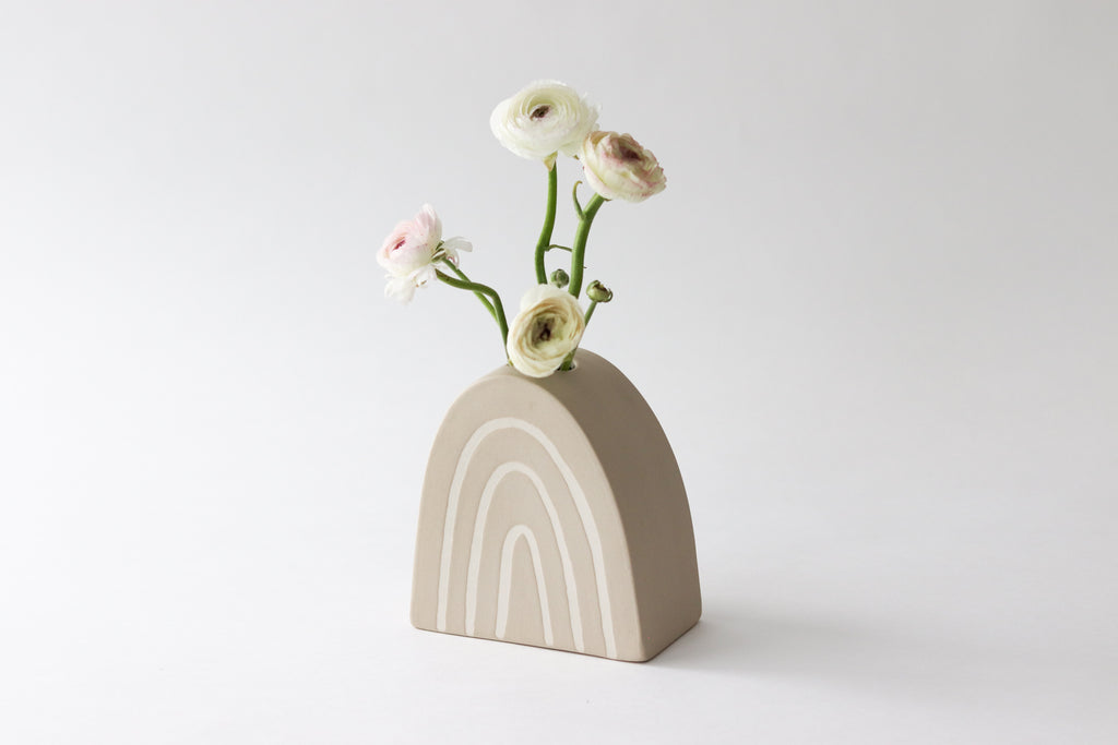 Arch Vase - Sand