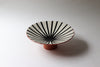 Burst Pedestal Bowl - Rust