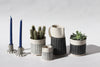 Herringbone Planter - Black