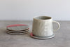 Newsprint Transfer Coaster Set of 4