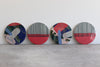 Newsprint Transfer Coaster Set of 4