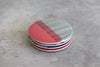 Newsprint Transfer Coaster Set of 4