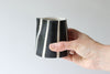 Mini Striped Creamer - Black and White