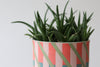 Footed Planter - Summer