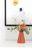 Give Take Bud Vase - Rust