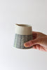 Herringbone Creamer + Sugar - White