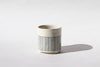 Herringbone Planter - White