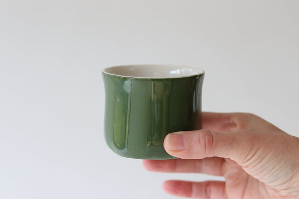 Mini Cup with Stripes - Kelp