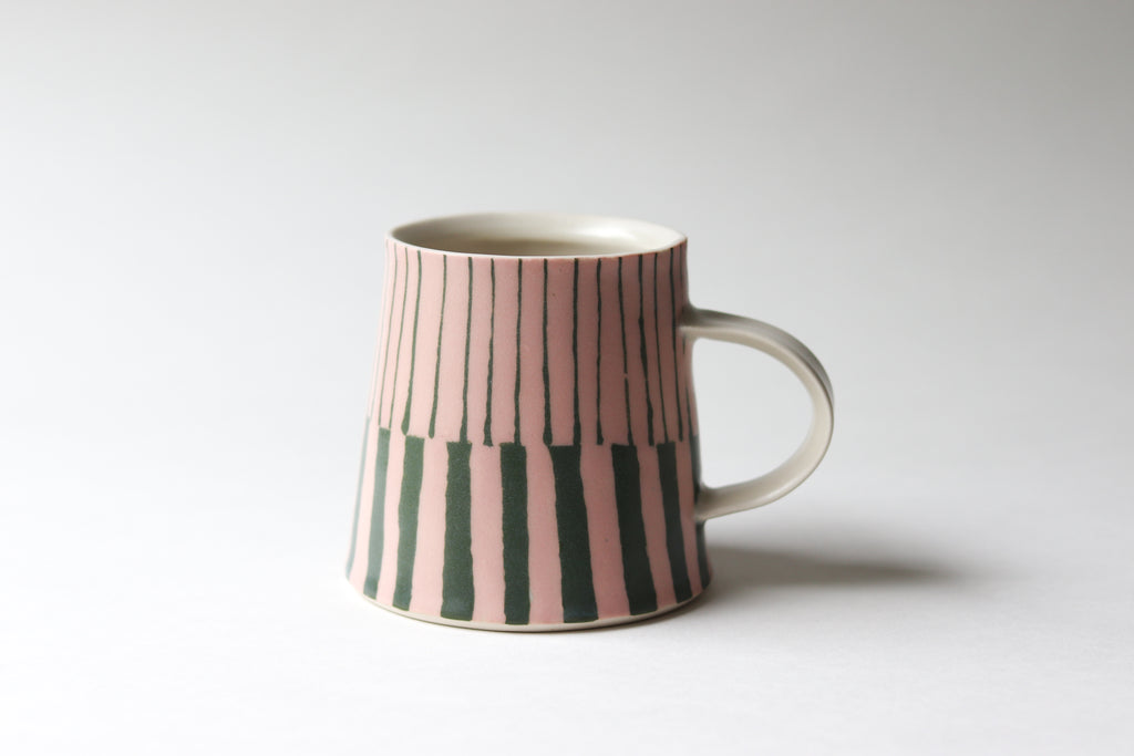 Mug Project: Newsprint Transfer Rose