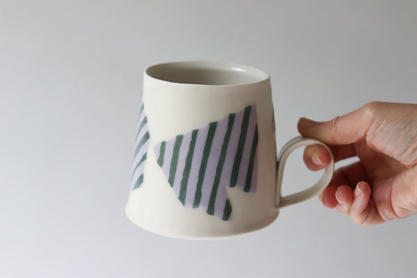 Mug Project: Patches Lavender + Kelp