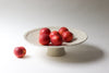 Pinched Pedestal Bowl - Salt