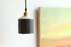 Herringbone Plug-In Pendant - Black