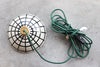 Grid Swag Light - Dark Green Cord