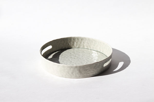 Serving Tray with Handles - Seafoam