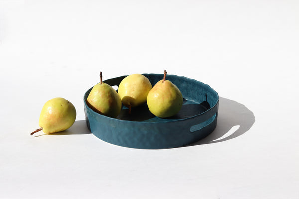 Serving Tray with Handles - Deep Ocean