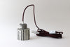 Pinstripe Pendant Swag Light - Beet Root