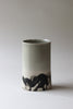 Oval Splatter Vase - Seafoam