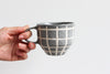 Matte Grid Mug