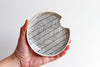 Herringbone Spoon Rest - White