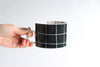 Transfer Grid Mug - Black and Summer Sweet