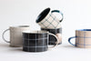 Transfer Grid Mug - Black and Summer Sweet