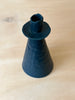 Pinched Candlestick Holder - Deep Ocean - SECOND