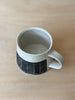 Herringbone Mug - Black -SECOND