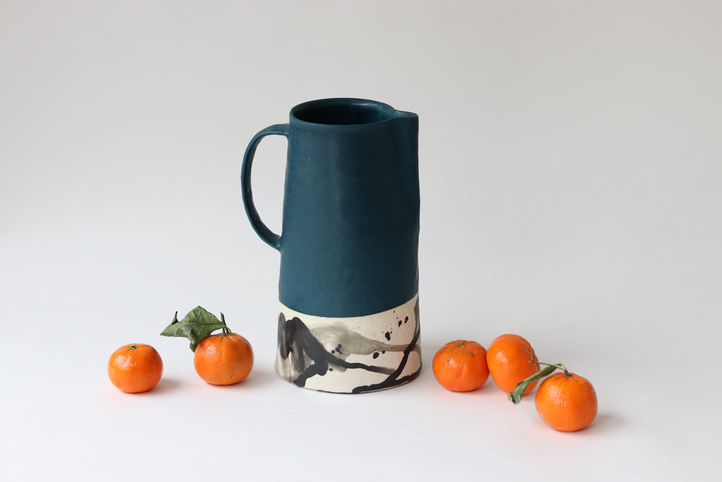 Splatter Pitcher - Deep Ocean