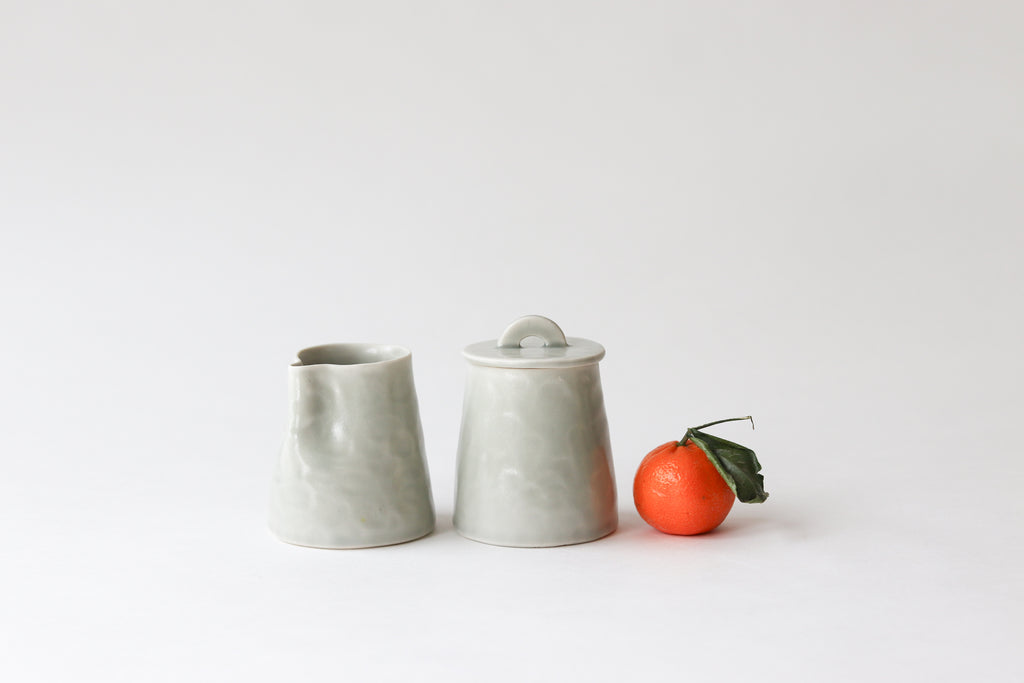 Everyday Pinched Creamer + Sugar Jar Set