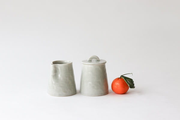 Everyday Pinched Creamer + Sugar Jar Set