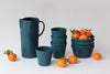 Everyday Pinched Pitcher - Deep Ocean