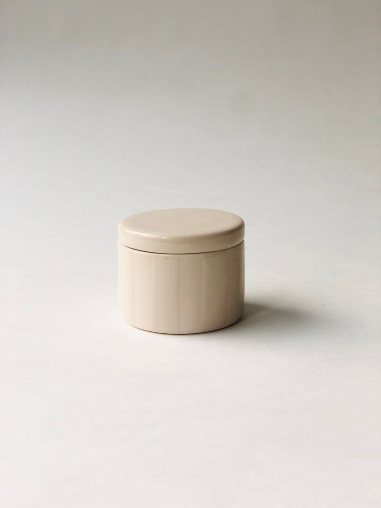 Glaze Striped Salt Cellar - Summer Sweet - SECOND