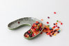 Arch Pinched Tray - Kelp #1