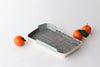 Abstract Pinched Tray - Turquoise