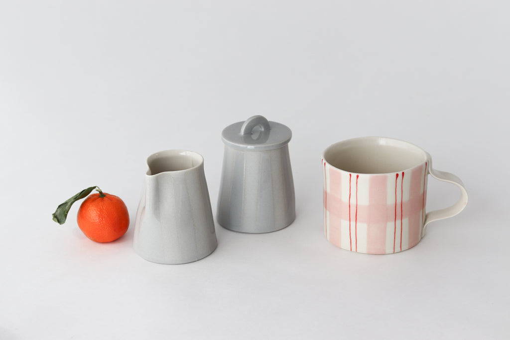 Give Take Creamer + Sugar Set - Fog