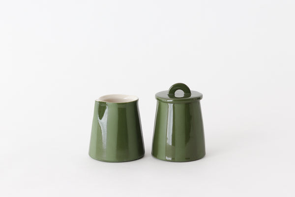 Give Take Creamer + Sugar Set - Kelp