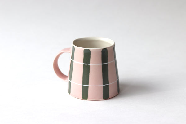 Line Play Mug - Rose + Kelp