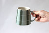 Line Play Mug - Turquoise + Kelp