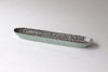 Long Oval Pinched Tray - Turquoise