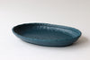 Pinched Serving Platter - Deep Ocean