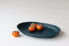 Pinched Serving Platter - Deep Ocean