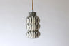 Pinstripe Pendant Swag Light - Ochre