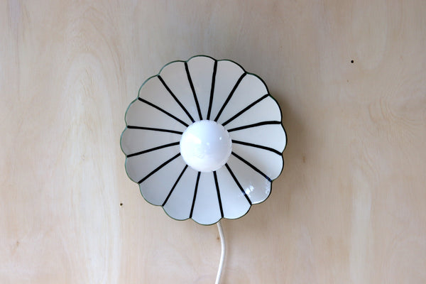 Flower Burst Wall Sconce - Kelp