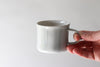 Mini Mug with Stripes - Fog