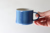 Mini Mug with Stripes - Sky