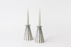 Pinched Candlestick Holder - Stripes