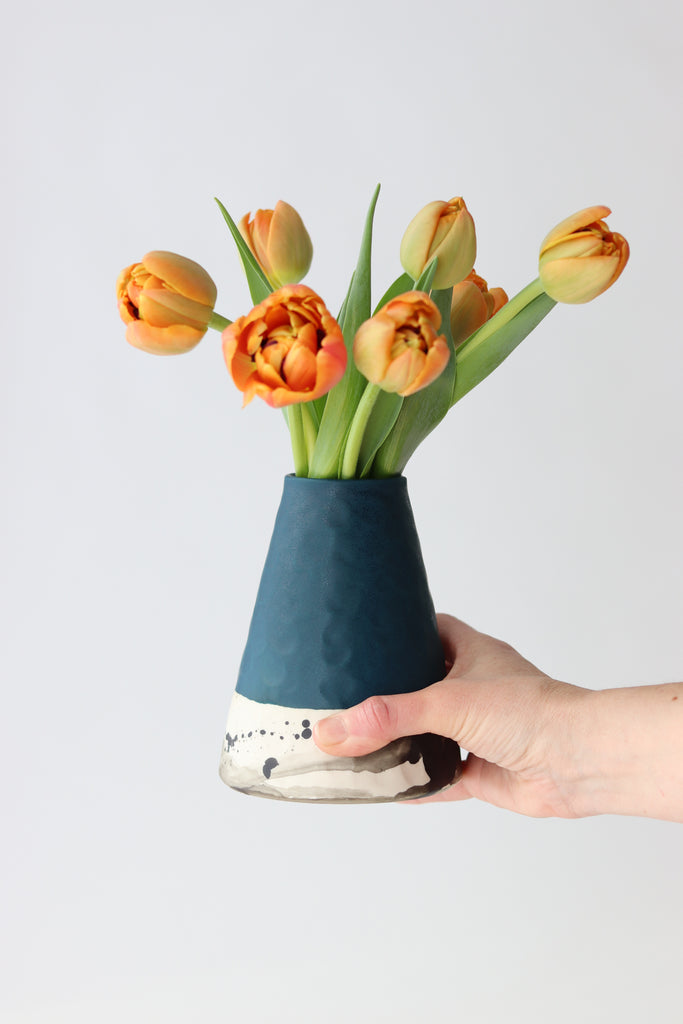 Splatter Bud Vase