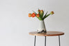 Pinched Splatter Bud Vase - Seafoam